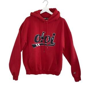5252 O!Oi Hoodie Mens Medium Crew RC Fuzzy Logo Streetwear‎ Athleisure Korea